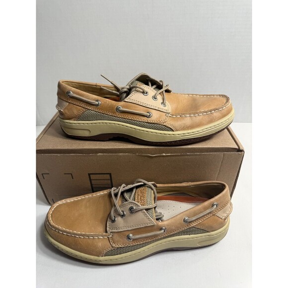 .7062 Sperry Top Sider Brown-US 10 Mens - Picture 1 of 5